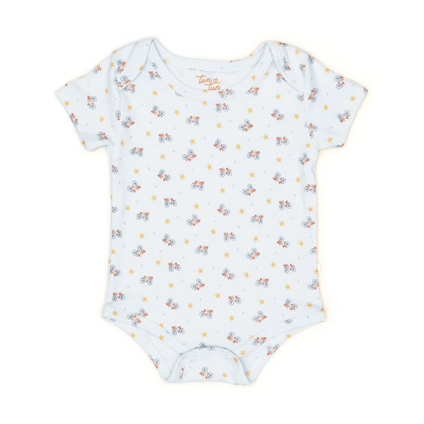 Set Bodys 2 Pcs  Perla Bicicletas / Celeste Bicicletas