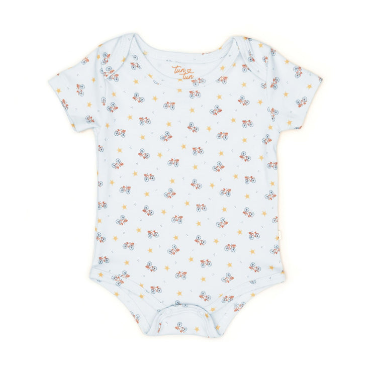 Set Bodys 2 Pcs  Perla Bicicletas / Celeste Bicicletas