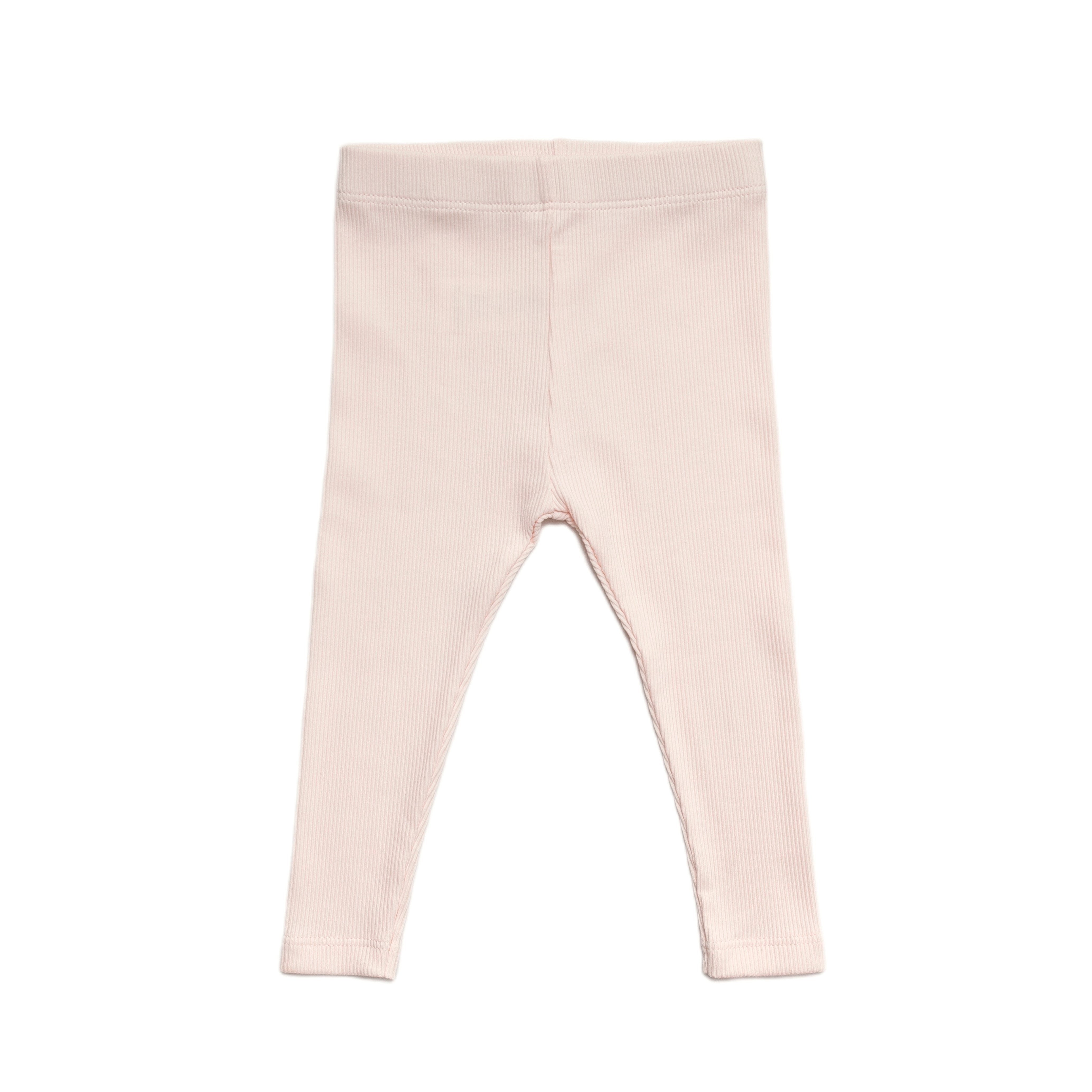 Leggins Rosado de algodón rib
