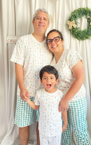 Pijama Mamá + Pijama Papá + Pijama Niño Navidad