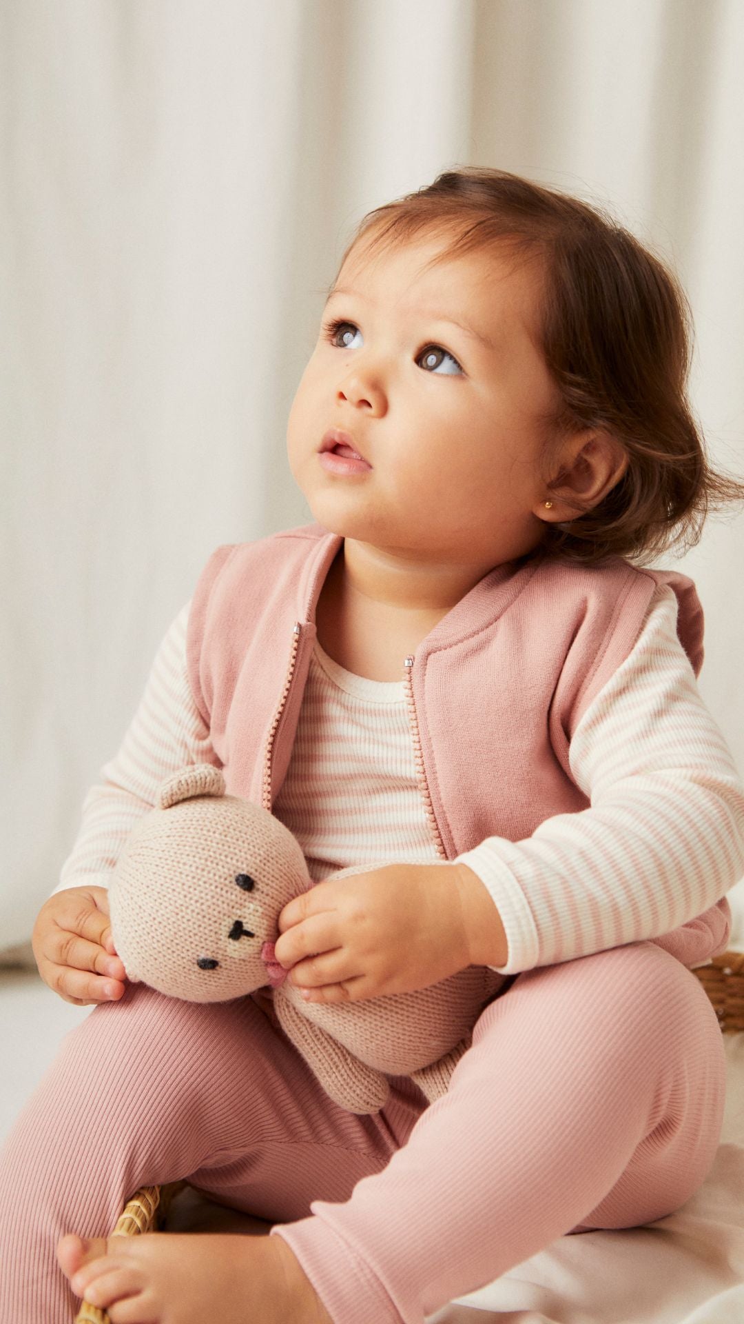 Leggins Coral de algodón rib