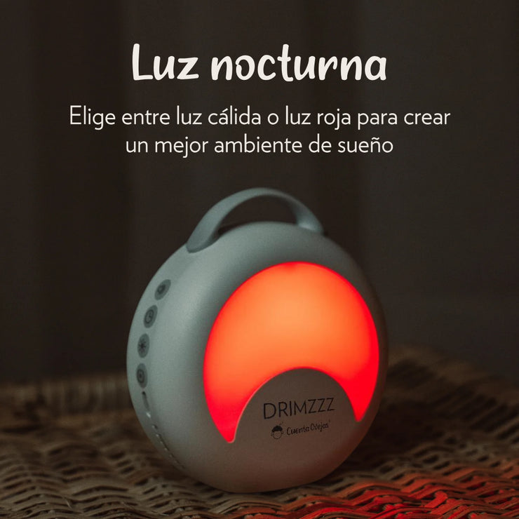 MÁQUINA DE RUIDO BLANCO CON LUZ ROJA