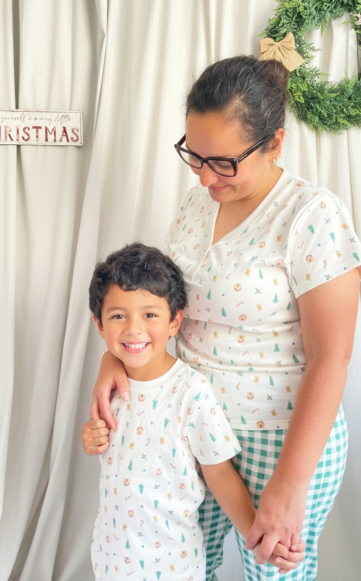 Pijama Mamá Navidad de Algodón