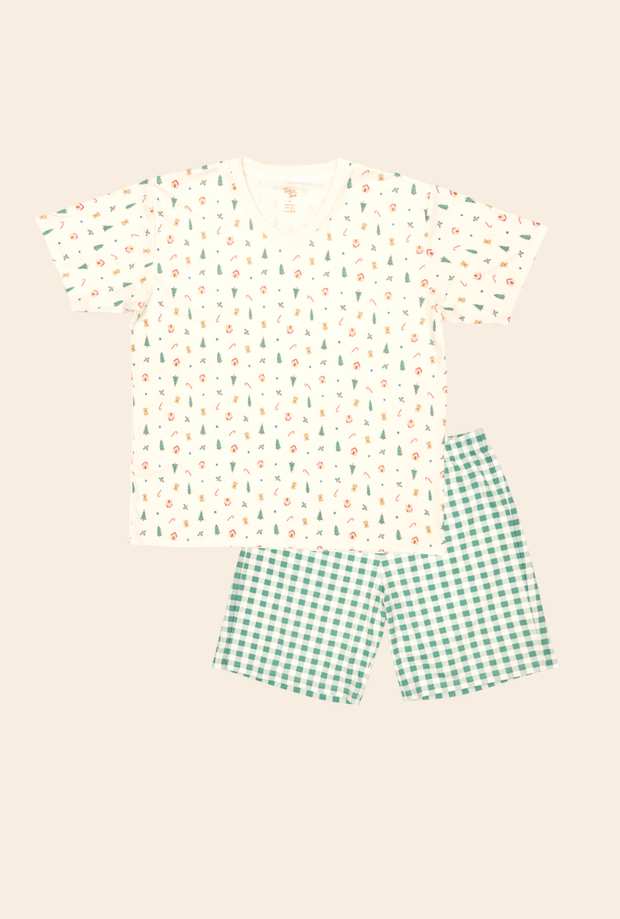 Pijama Papá Navidad de Algodón