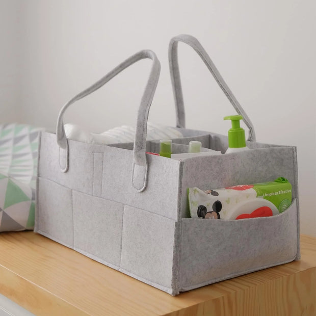 ORGANIZADOR RECTANGULAR GRIS MELANGE