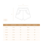 Set Polo  Bolsillo + Short Perla / Azul de algodón