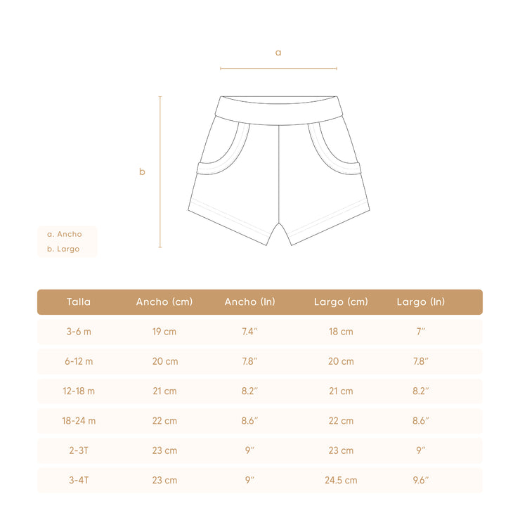 Set Polo  Bolsillo + Short Perla / Verde de algodón