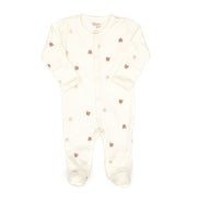 Enterizo Broches Perla Osos de algodón pima