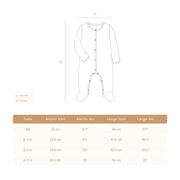 Enterizo Broches Perla Cerezas Fucsia de algodón pima