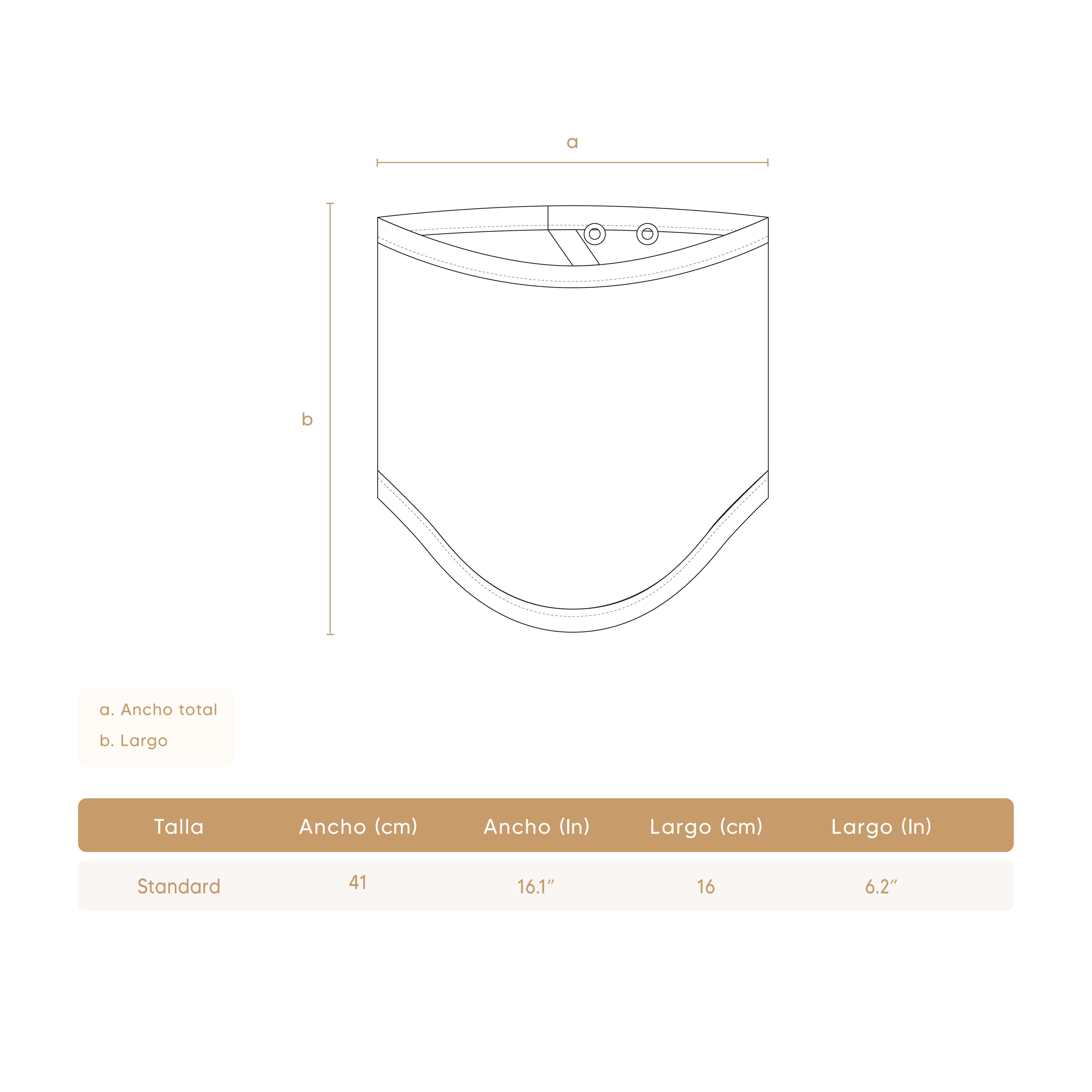 Babero Florecitas Perla