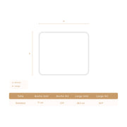 Manta De Algodón Perla Cerezas Fucsia