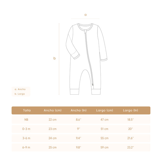 Romper Cierre Navidad de Algodón