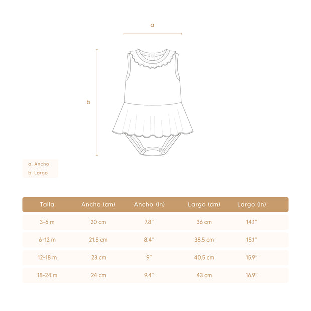 Vestido Body Pointelle Perla Cerezas Rojas de Algodón