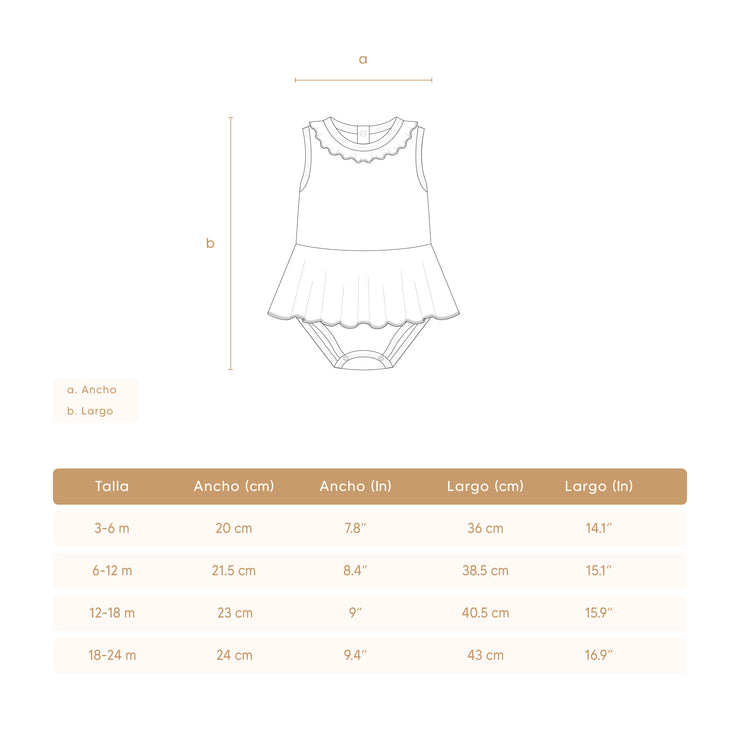 Vestido Body Pointelle Perla Cerezas Rojas de Algodón