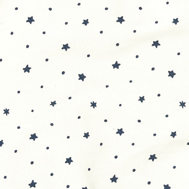 Set Polera + Buzo Perla Estrellas de Algodón franelado