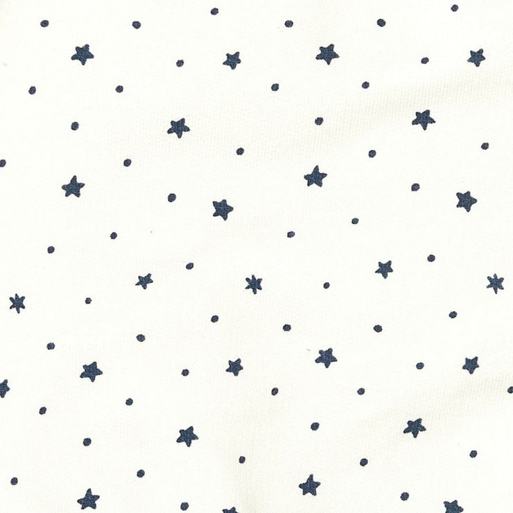 Set Polera + Buzo Perla Estrellas de Algodón franelado