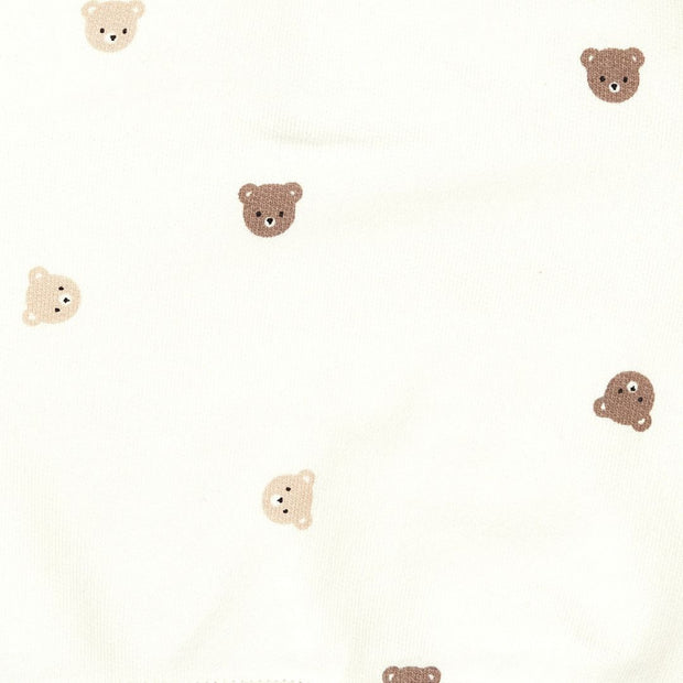 Set Polera + Buzo Perla Osos de Algodón franelado