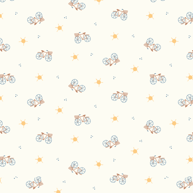 Babero Grande Perla bicicletas de algodón pima