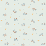 Set Bodys 2 Pcs  Perla Bicicletas / Celeste Bicicletas