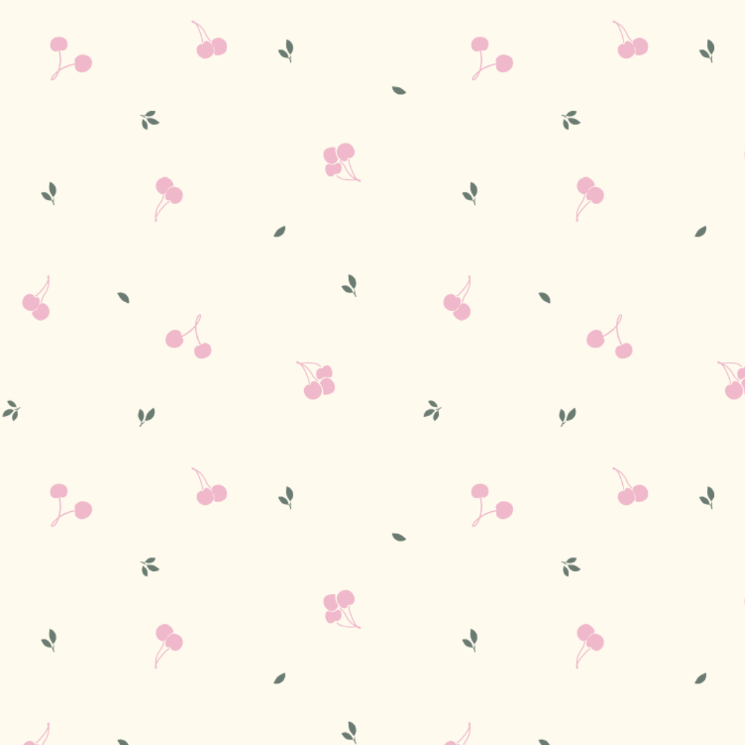 Pijama Bobos Perla Cerezas Fucsia de algodón pima