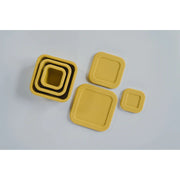 MINI BENTO BOX SILICONA SET X3 MUSTARD
