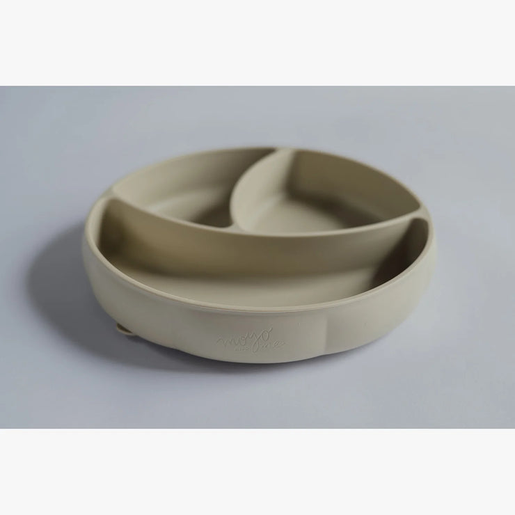 PLATO DE SILICONA CON DIVISIONES - CURVY SAND
