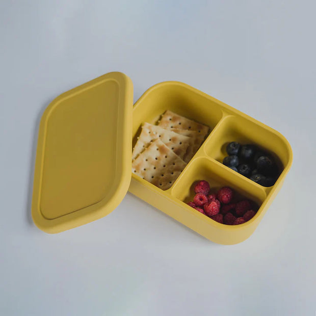 BENTO BOX 3 DIVISIONES MUSTARD