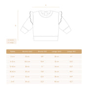 Set Polera Bobo Perla Flores + Buzo Coral de Algodón franelado