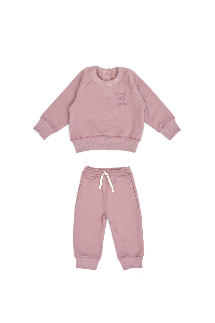 Set Polera + Buzo Lila