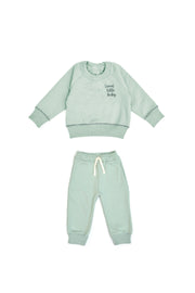Set Polera + Buzo Verde