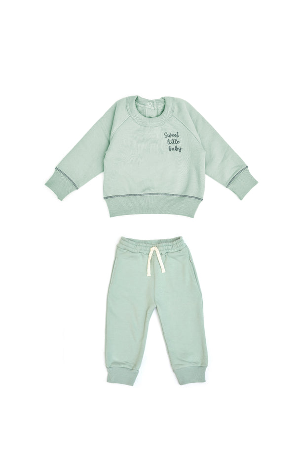 Set Polera + Buzo Verde