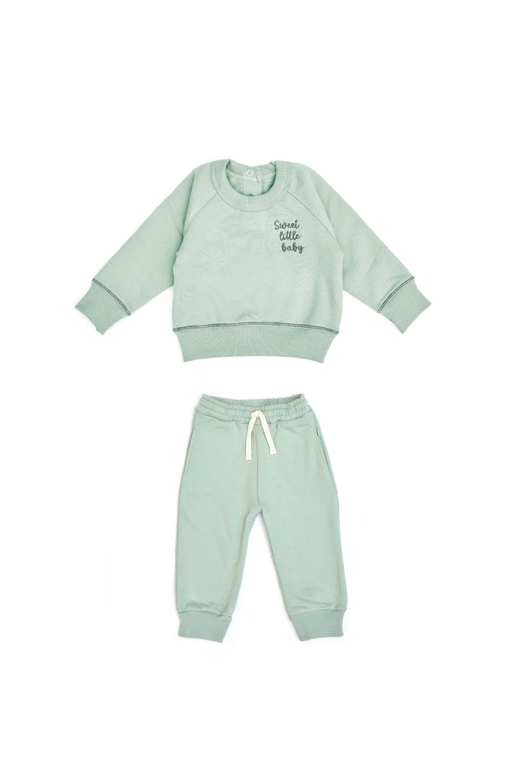 Set Polera + Buzo Verde