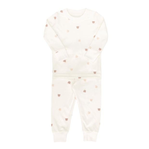Pijama Polo ML + Pant Perla Osos