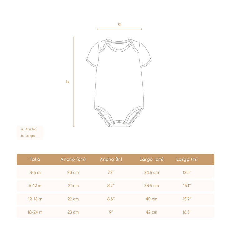 Set Body + Short Bombacho Perla/ Perla Mariposas algodon rib