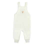 Romper Tirantes Jacquard Celeste Bordado Oso