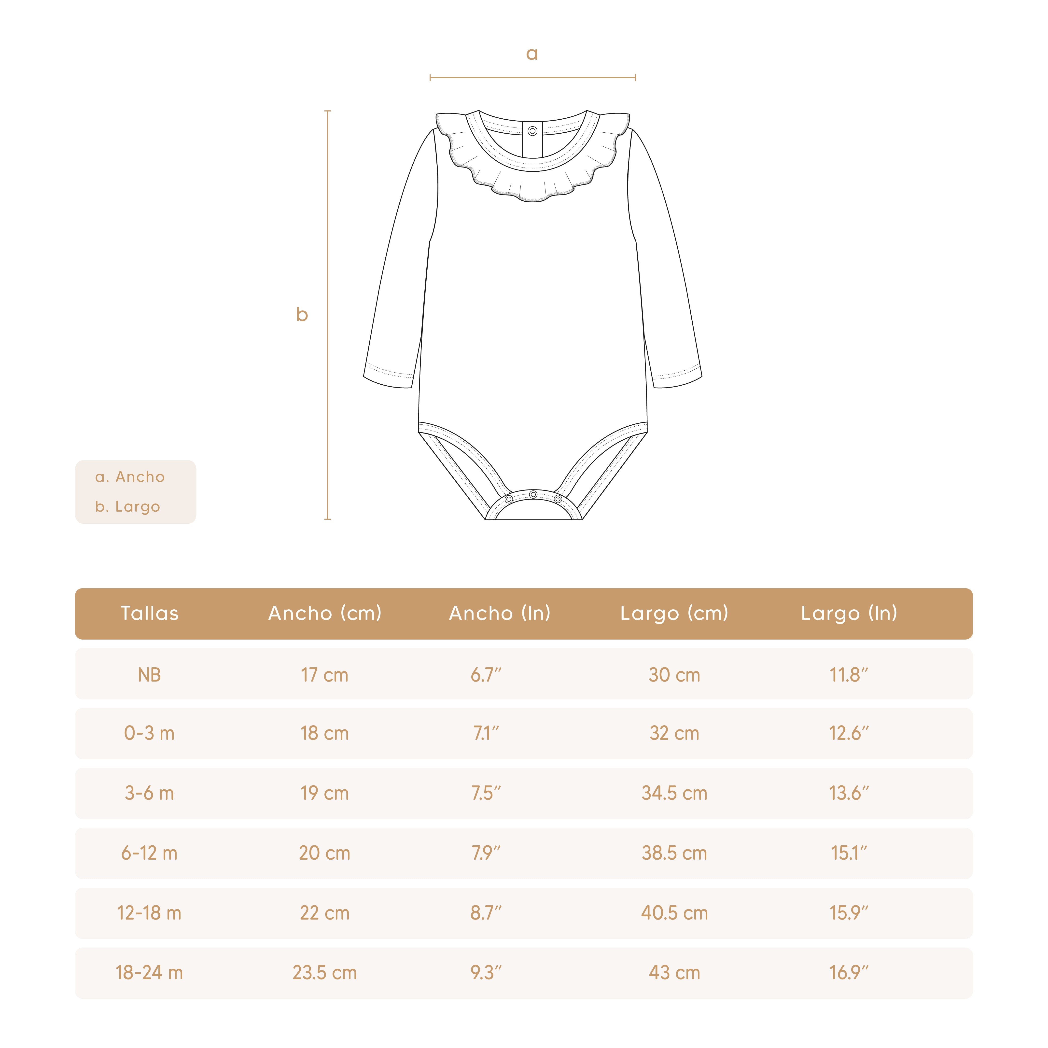 Set 2 pcs Body Bobo + Pant Crema Manzanas de Algodón rib