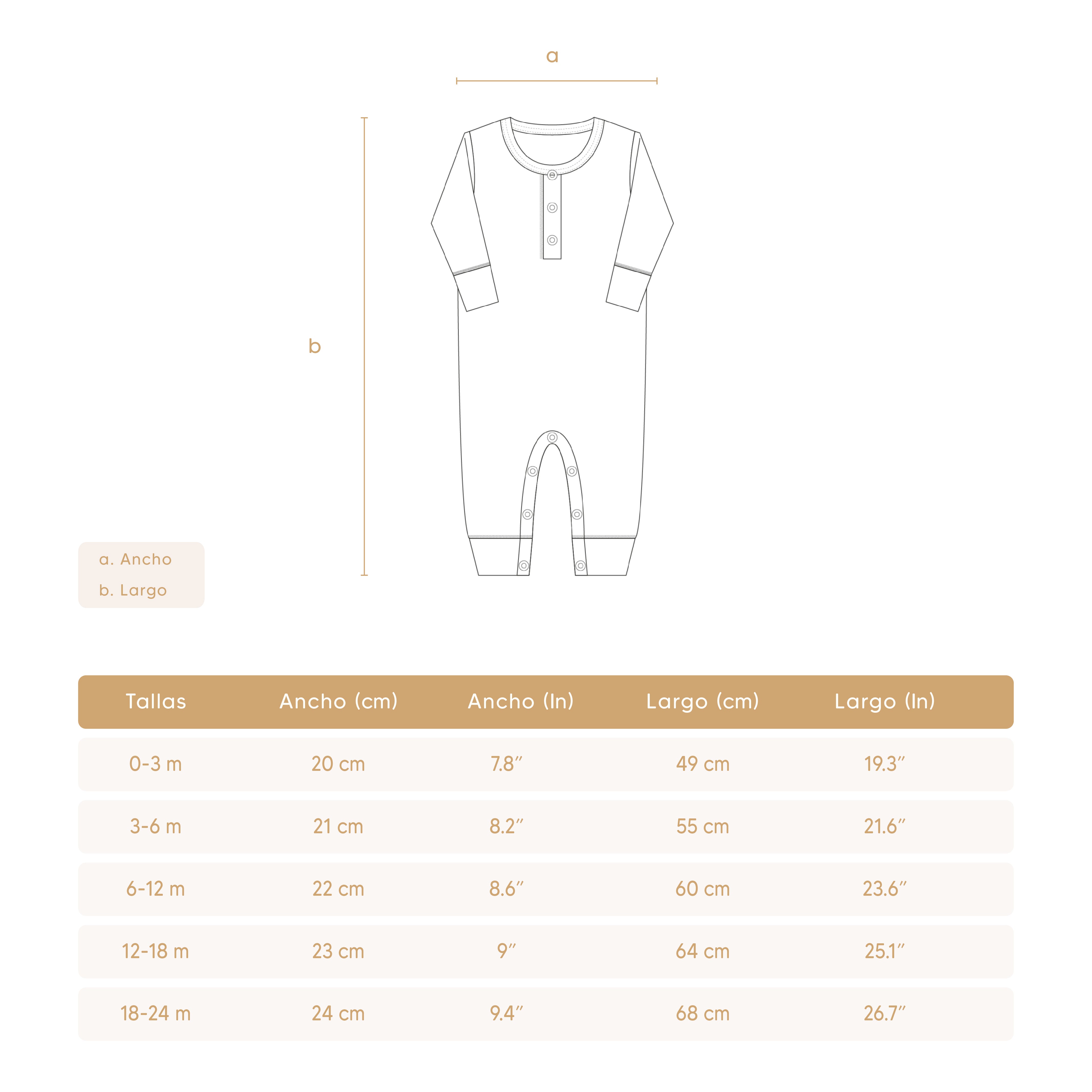 Romper Puños Perla Rayas Rosado de Algodón Rib