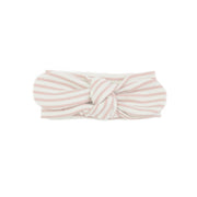 Vincha Rib Perla Rayas Rosado