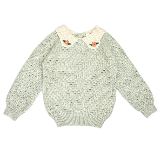 Set Sweater Cuello Bebe + Leggin Verde