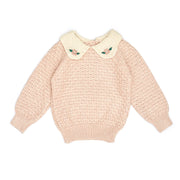 Set Sweater Cuello Bebe + Leggin Rosado
