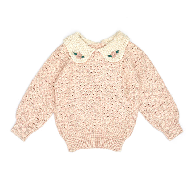 Set Sweater Cuello Bebe + Leggin Rosado