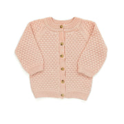 Set Cardigan Burbuja + Leggin Rosado