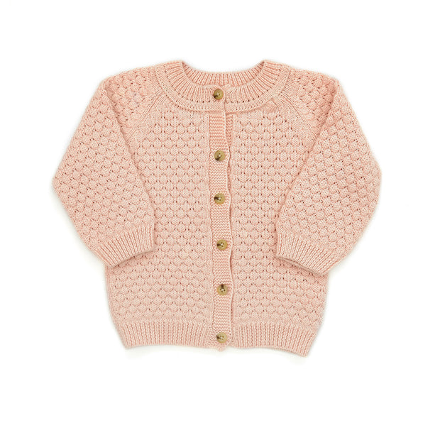 Set Cardigan Burbuja + Leggin Rosado