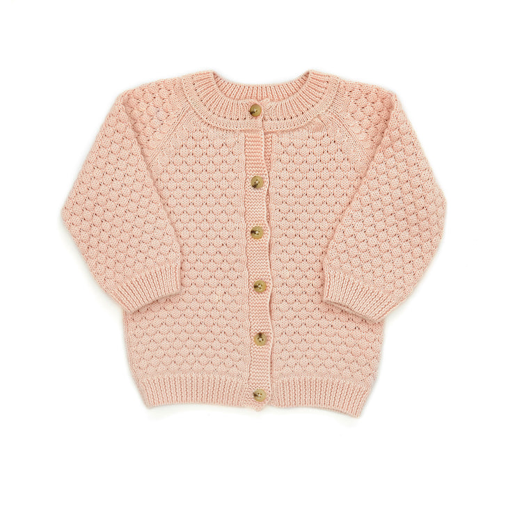 Set Cardigan Burbuja + Leggin Rosado