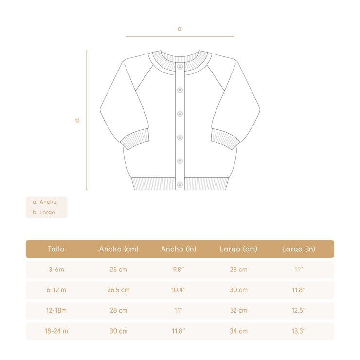 Set Cardigan Burbuja + Leggin Perla