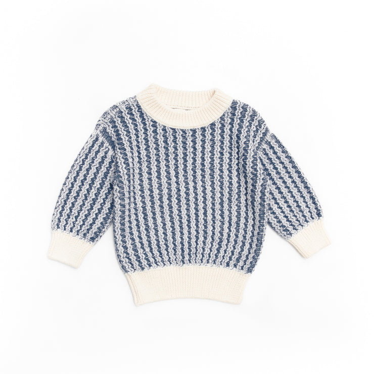 Sweater Zigzag Azul