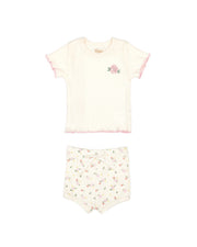 Set Polo + Short Perla / Perla flores