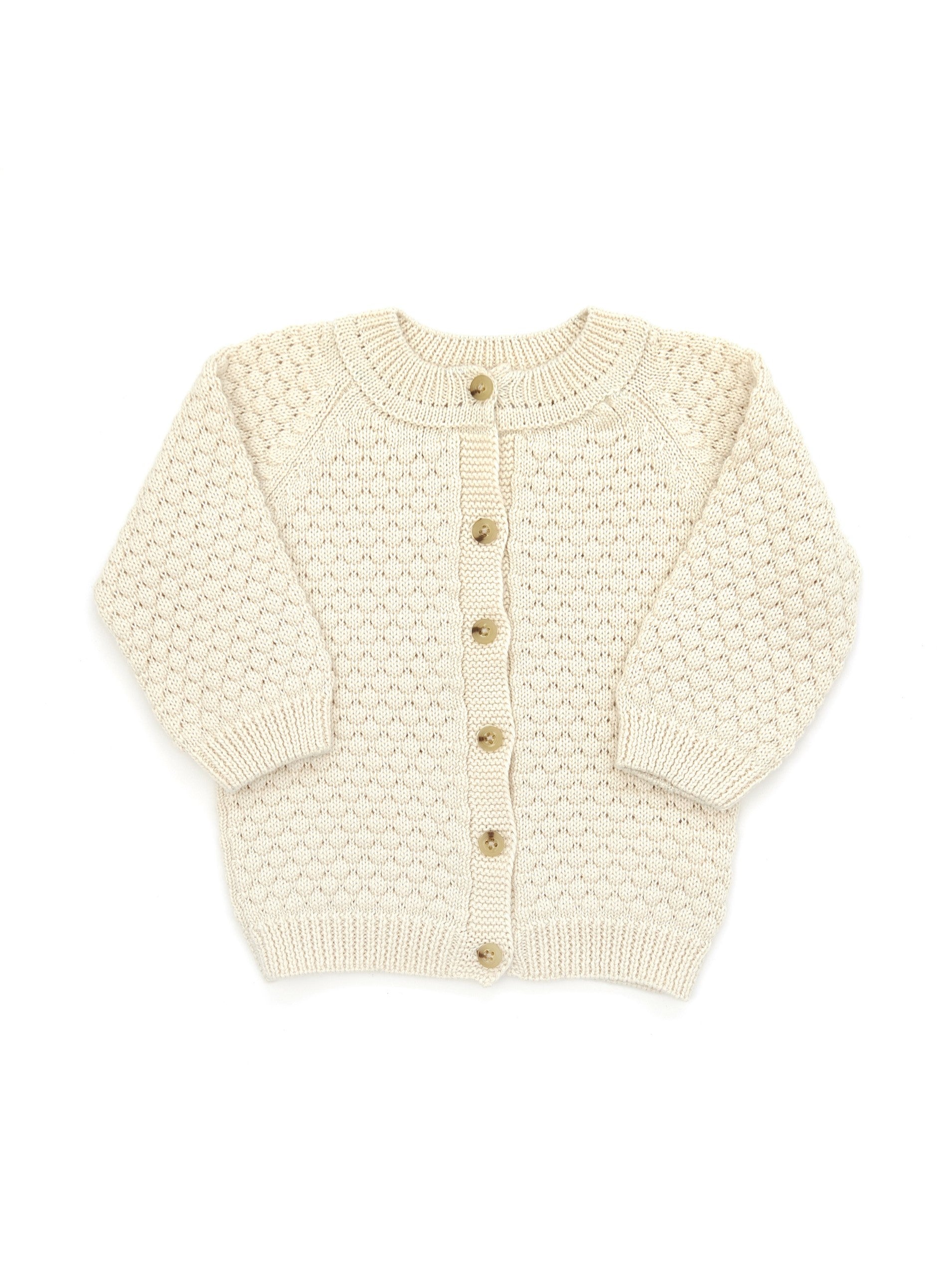 Cardigan Perla de algodón pima