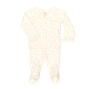 AJUAR KIMONO DE ALGODÓN PIMA CEREZA + OSITO SONAJA + CAJITA DE REGALO