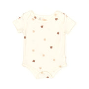 Set 2 Pcs Body + Pant Perla Osos de algodón pima